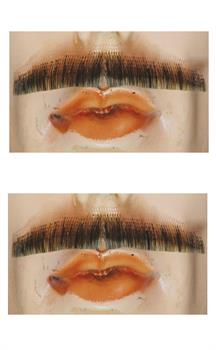 Errol Flynn Mustache - Human Hair