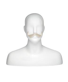 Discount Handlebar Mustache - Synthetic