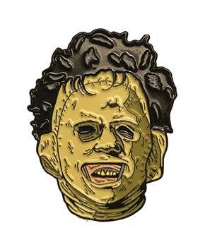 LEATHERFACE ENAMIL PIN