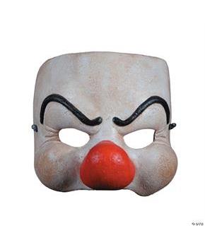Adults A Clockwork Orange Dim Droog White, Black & Red Latex Half Mask