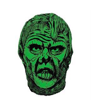 Don Post Studios Glow-in-the-Dark Glowing Ghoulies Mummy Overhead Mask