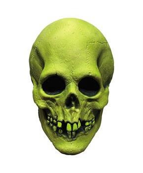 Adults Mabry Monsters Glow-in-the-Dark Voodoo Skull Overhead Vinyl Mask