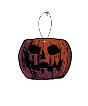 3 1/2" Candy Corn Pumpkin Pail Cinnamon Fear Freshener