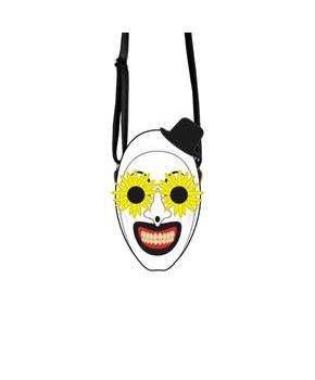 Terrifier Art the Clown Flower Glasses Adjustable Shoulder Bag