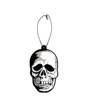 3 1/2" Don Post Skull Mask Vanilla Fear Freshener