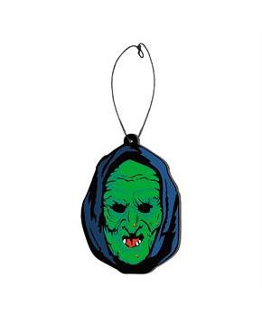 3 1/2" Don Post Witch Mask Vanilla Fear Freshener