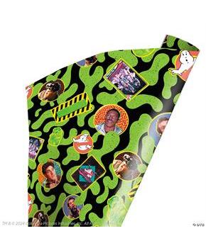 96" x 30" Wrapped in Terror GhostbustersT Retro Cheese Wrapping Paper