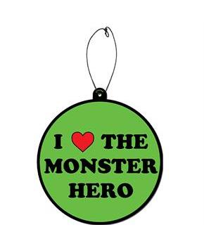 The Toxic Avenger I Love the Monster Hero New Car Smell Fear Freshener