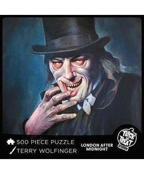 18" x 24" London After Midnight Professor Edward Burke Jigsaw Puzzle - 500 Pc.