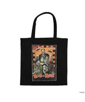 Halloween Trick-or-Treat Bag - Live Monsters Poster Graphic