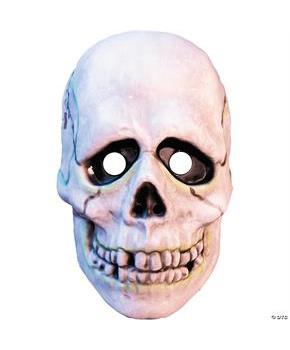 Adults Don Post Studios Skull Face Injection Molded Plastic Mask - One Size