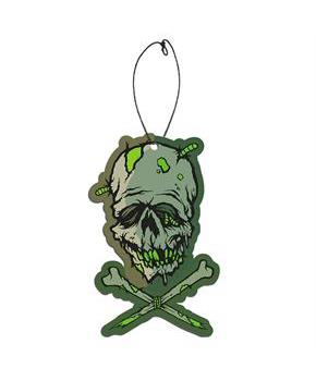 3 1/2" Toxictoons Zombie Head Bubble Gum Fear Freshener