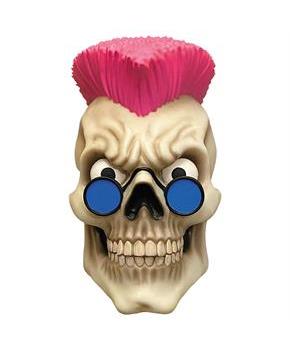 Goosebumps Monsters at Midnight Curly the Skeleton Overhead Vinyl Mask