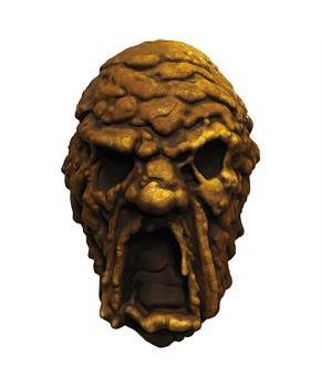 Goosebumps You Cant Scare Me! Mud Monster Vinyl Mask