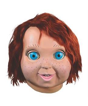 Adults Child's Play 2T Good Guys Doll Chucky Mask Costume Accessory