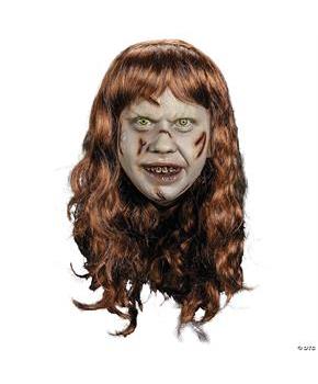 The Exorcist Deluxe Regan Plastic Mask - One Size