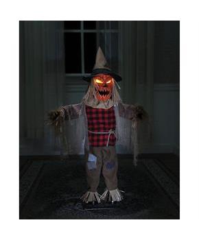 Twitching Scarecrow Animated Prop 36"