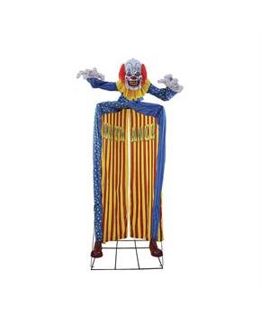 LOOMING CLOWN ANIMATED PROP