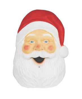 SANTA PLAQUE W SOUND LIGHTS