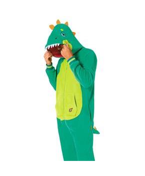 Adults Dinosaur Hooded Onesie Costume