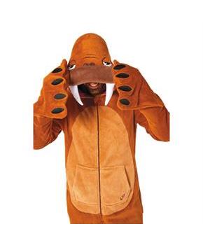 Adults Walrus Hooded Onesie Costume