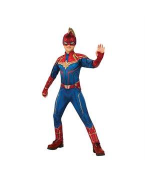 CAPTAIN MARVEL Deluxe CHILD Costume
