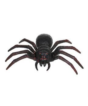 Black Plastic Spider Halloween Tabletop Decoration, 20"