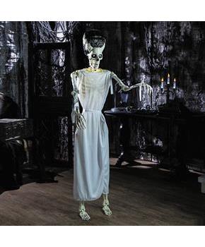 5 Ft. 4" Standing Monster Skeleton Halloween Decoration