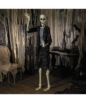 6 Ft. 2" Standing Franky Skeleton Halloween Decoration