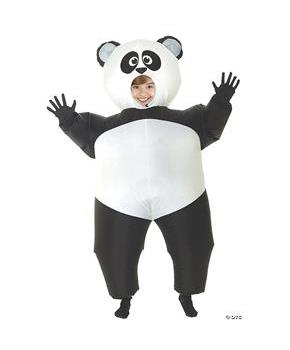 PANDA INFLATABLE COSTUME CHILD