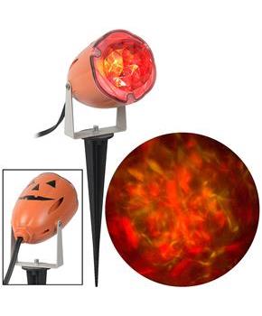 10" Lightshow Fire & IceT Projection Light Halloween Outdoor Yard Decoration