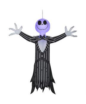 48"Airblown Inflatable Light-Up The Nightmare Before Christmas Jack Outdoor Yard Decoration