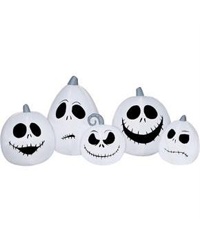 Blow Up Inflatable Jack Skellington Pumpkin Inflatable Outdoor Yard Decoration