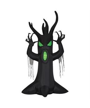 Airblown Inflatable Giant Scary Tree with LEDs Halloween Yard Decoration, 144"