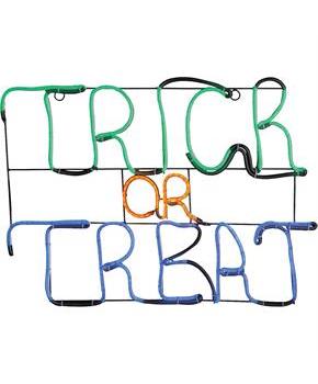 Light Glo-Trick Or Treat Sign