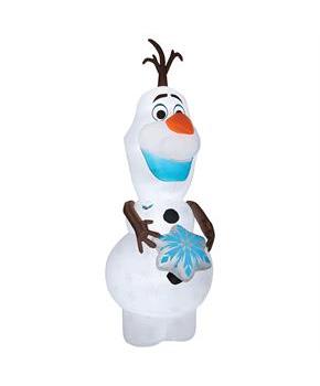 Airblown Disney's Frozen Olaf with Snowflake 11 ft. Inflatable Christmas Outdoor Yard Decor