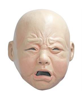 CRYING BABY LATEX MASK