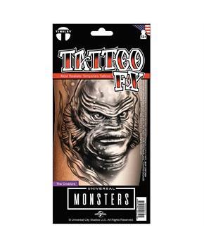 Tinsley Transfers Universal Monsters The Creature from the Black Lagoon Temporary Tattoo