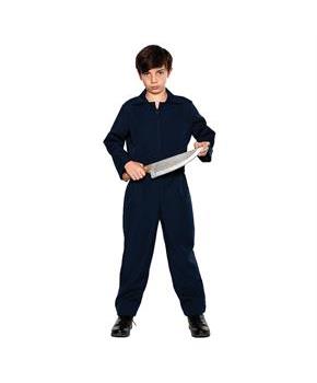 Horror Jumpsuit Costume Blue Child