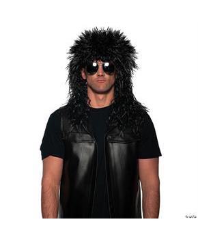 Black Rocker Wig