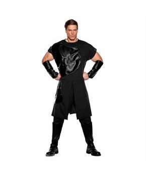 Men's Black Dragon Slayer Costume