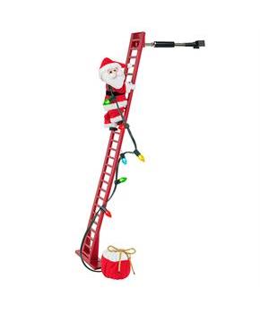 CLIMBING PLUSH SANTA