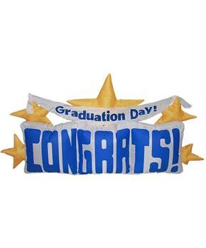 Congrats Graduation Inflatable 4Ft