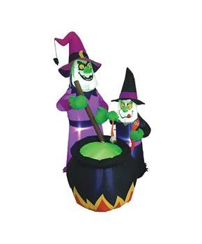 WITCHES BREW INFLATABLE W LED