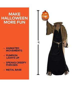 9 Ft. Animated Light-Up Night Dweller Halloween Decoration