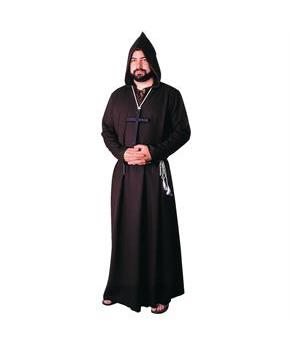 Brown Medieval Monk Costume