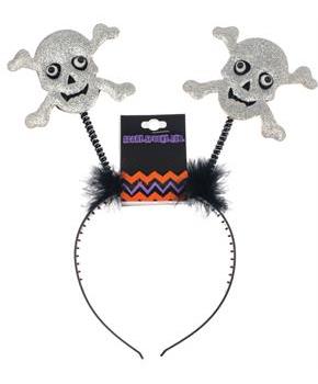 Headband Skull Bopper