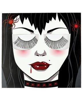 Black And Tinsel Eyelashes