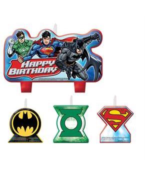 JUSTICE LEAGUE CANDLE SET