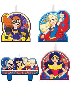 DC SUPERHERO GIRLS CANDLE SET